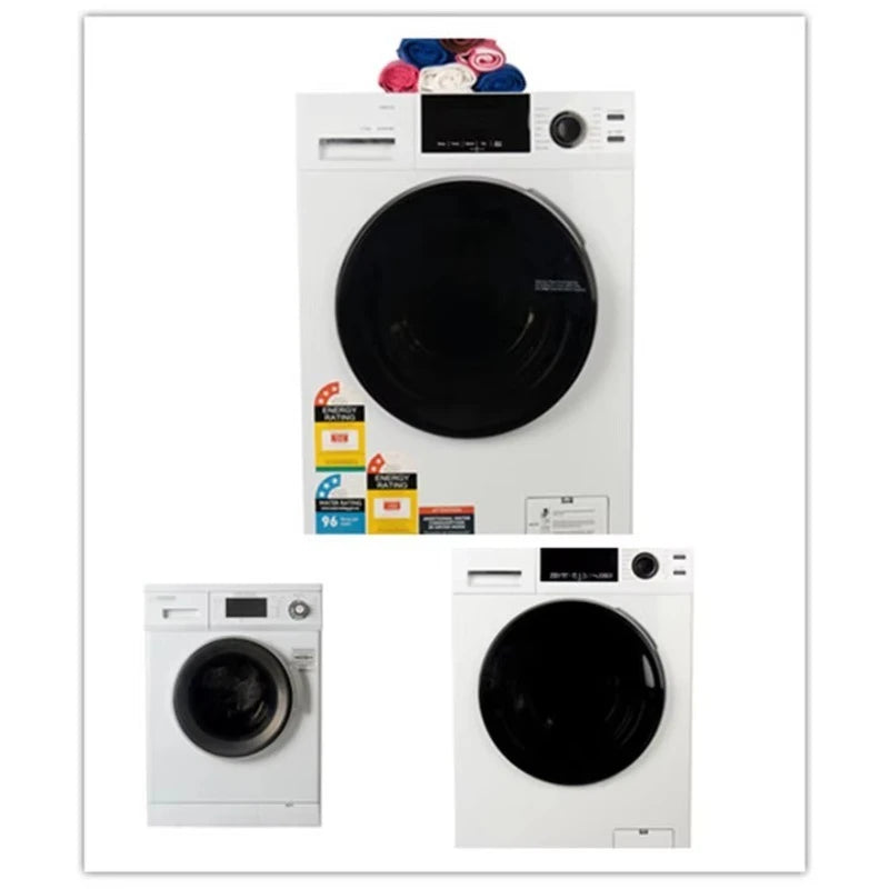 Front-load Washers and Dryer 2 in 1 Household Washing Machine