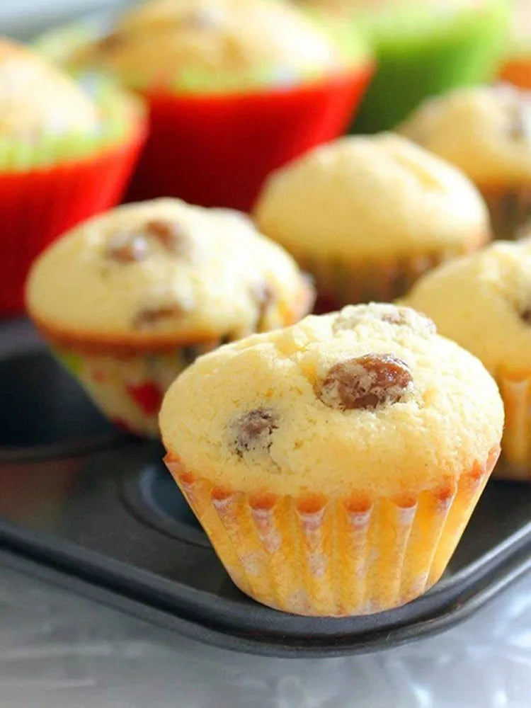 Moule à 6/12 cupcakes carrés, Plateau à muffins, Moule à cupcakes, Moule à muffins en acier carbone, Plaque de cuisson antiadhésive 657