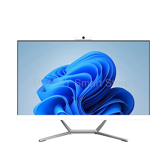 23.8 Inch New Ultra-Thin All-in-One Desktop PC FHD IPS 1920*1080 75Hz Convenient Support Wall-Mountable tv for Home Business