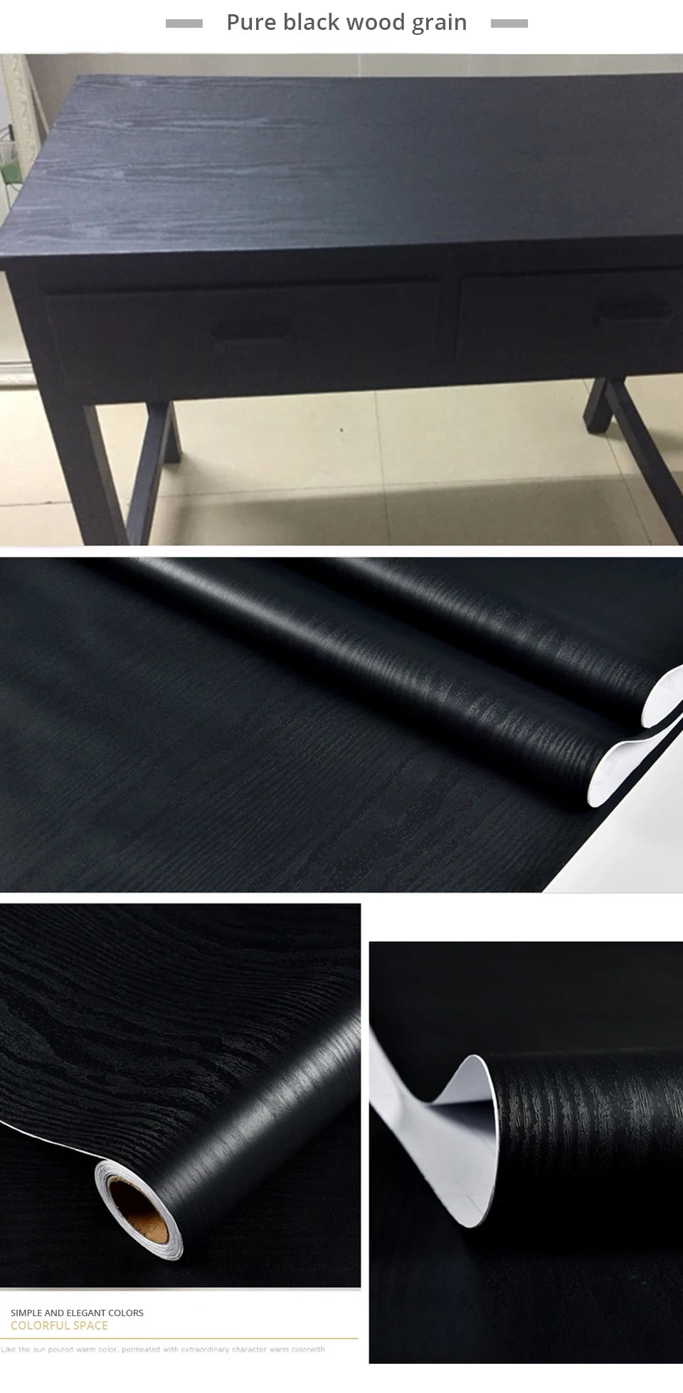 Autocollants de marbre en PVC, papier peint auto-adhésif, imperméable, résistant à la chaleur, pour comptoirs de cuisine, tables, meubles et armoires.