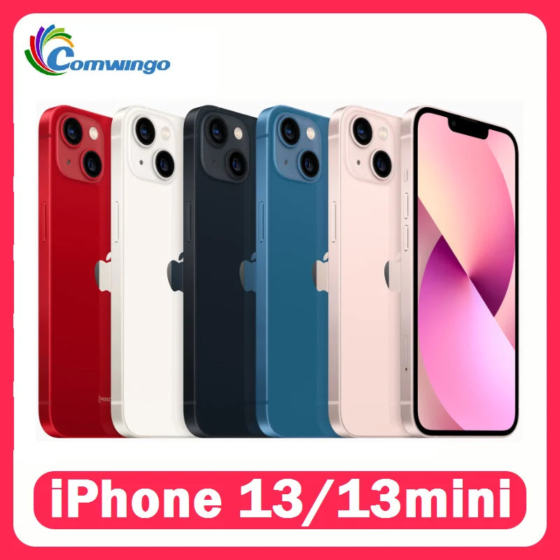 iPhone 13 / 13 mini A15 IOS 5G Face ID 128GB/256GB ROM OLED Bildschirm Entsperrtes Handy iphone13 / 13mini