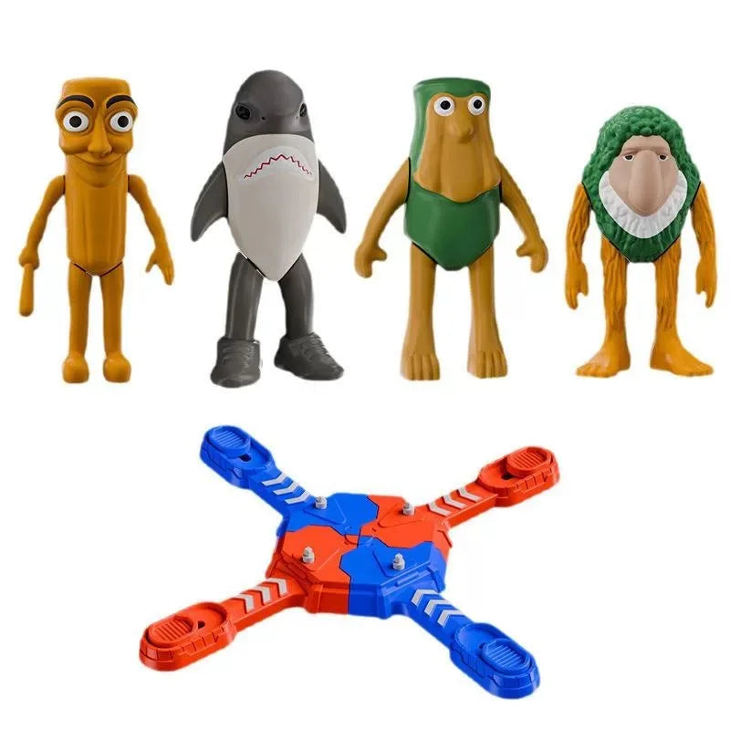 Nouveau jeu de société italien Brainrot Jouets de bataille multijoueur interactifs parent-enfant à deux joueurs TungTungTung Sahur Jouet cadeau de Noël