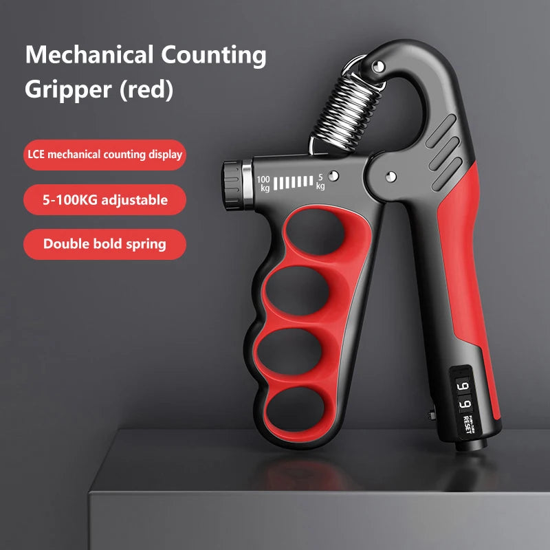 ZZ 5-100 KG Griffkraft-Trainer Handgelenk-Expander Einstellbarer Widerstand Fitnessstudio-Training Hand-Gripper Hand-Gripper-Übung