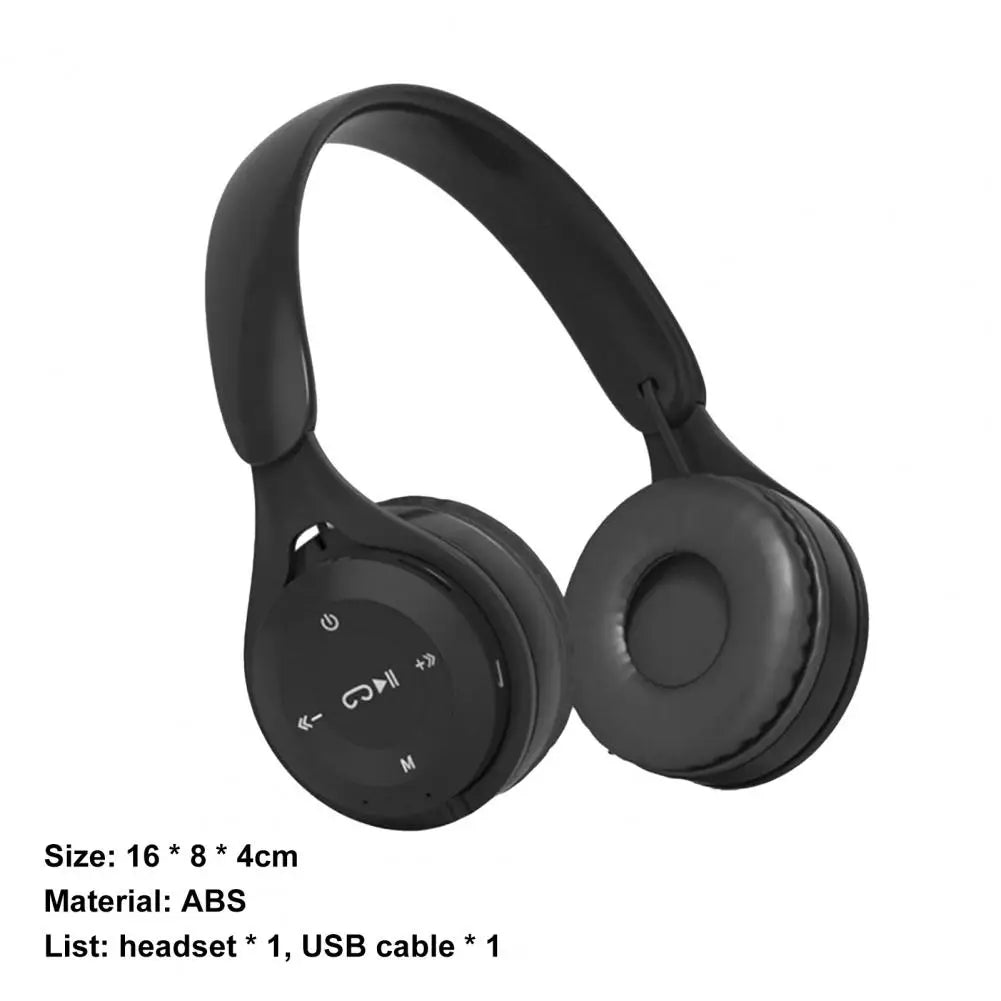 Écouteurs sans fil Bluetooth pour enfants, Casques stéréo pliables, Casques de jeu supra-auriculaires pour Android iOS