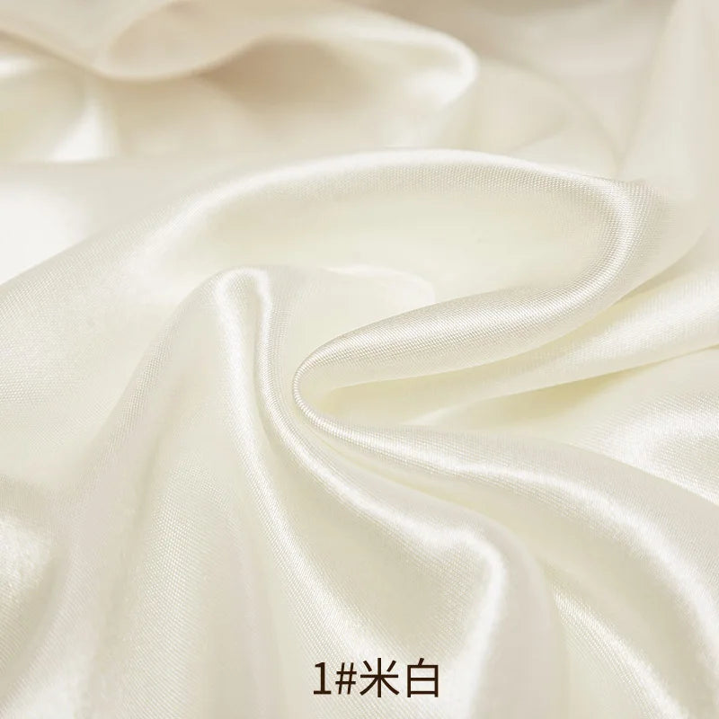 0.5m/1m/5m Satin Lining Fabric For Sewing Dress Lining,Pajamas,Decoration Cloth Tablecloth Decorative Fabric Handmade DIY Fabric