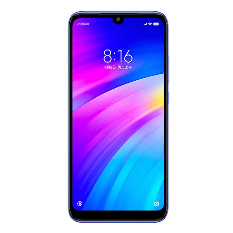 Xiaomi Redmi 7 Handy mit Handyhülle, Dual-SIM-Steckplatz Handy Android Dual-Kamera gebrauchtes Handy