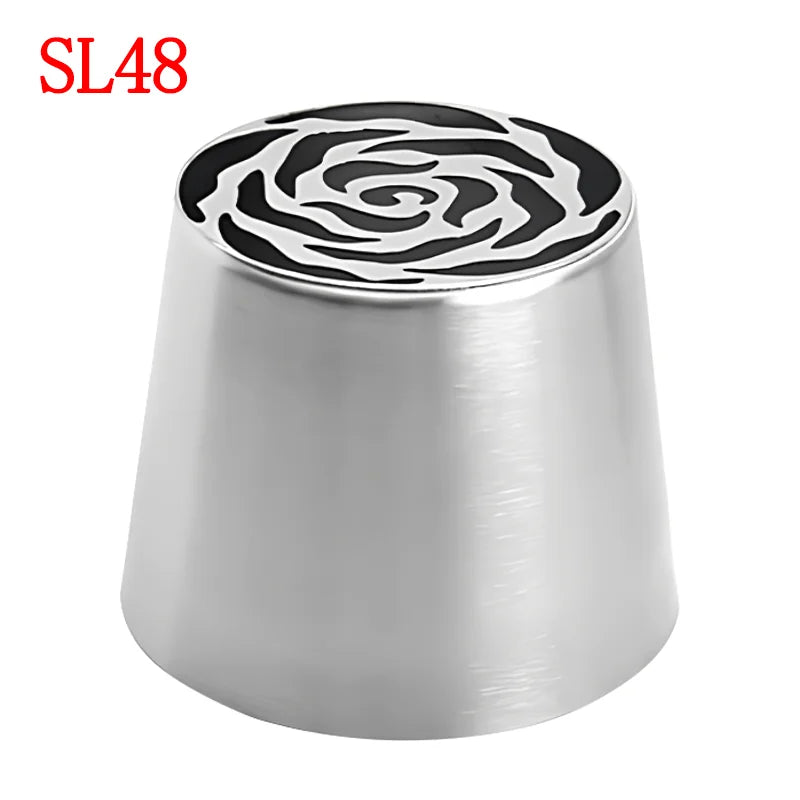 Stainless Steel Russian Framing Nozzle DIY Pastry Cream Decorating Nozzle Kitchen Baking Tools Framing Tools