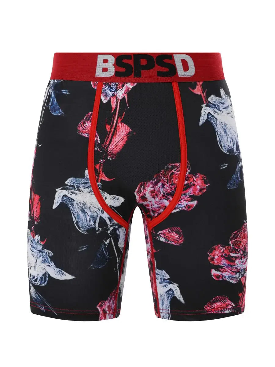 Sexy Herren Unterwäsche Boxershorts Herren Slips Dessous Atmungsaktive Bedruckte Herrenunterhosen Übergröße Herren Boxershorts Herren Trunks