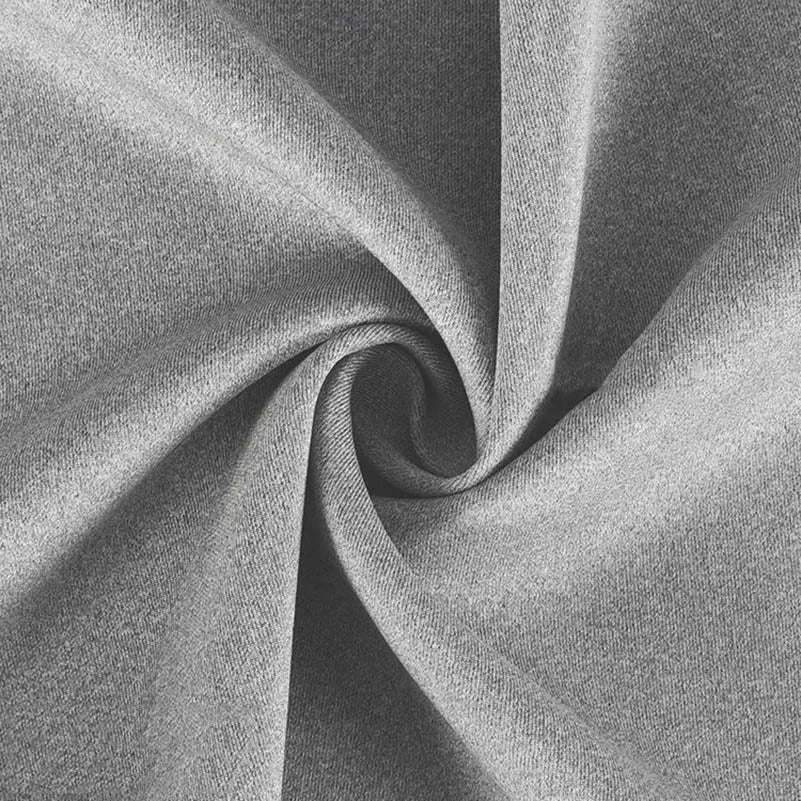 Tissu tricoté élastique Scuba résistant à l'usure, anti-boulochage pour la couture de pulls, jupes, uniformes scolaires, vêtements de sport au mètre