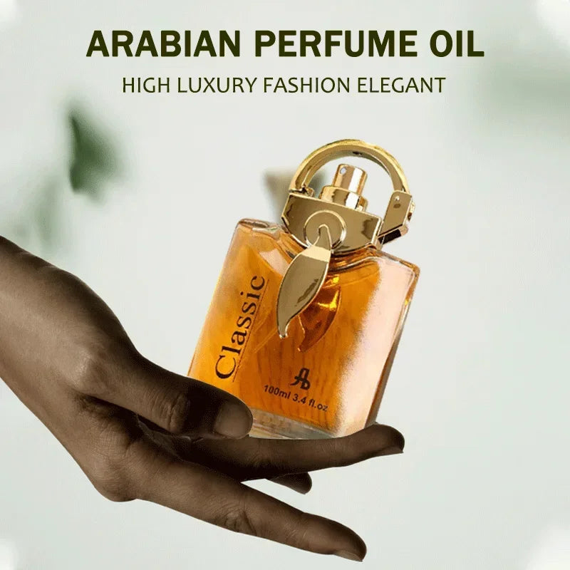 Parfum Original Arabe 100ml Femme Homme Eau De Parfum Longue Durée Phéromones Parfum Vaporisateur Déodorants Coffret Cadeau