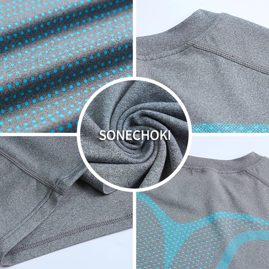 Débardeur de Compression Homme Chemise de Sport Sans Manches Séchage Rapide Imprimé Sportswear Masculin Fitness Musculation Gilet Entraînement Haut Musculaire