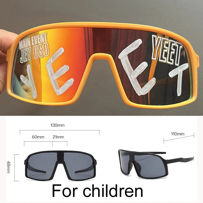 Jey Uso Yeet Sport Sonnenbrillen Kinder Brillen Blue Bloodline USOS Seltene Farben Sonnenbrille Eyewear Geschenk