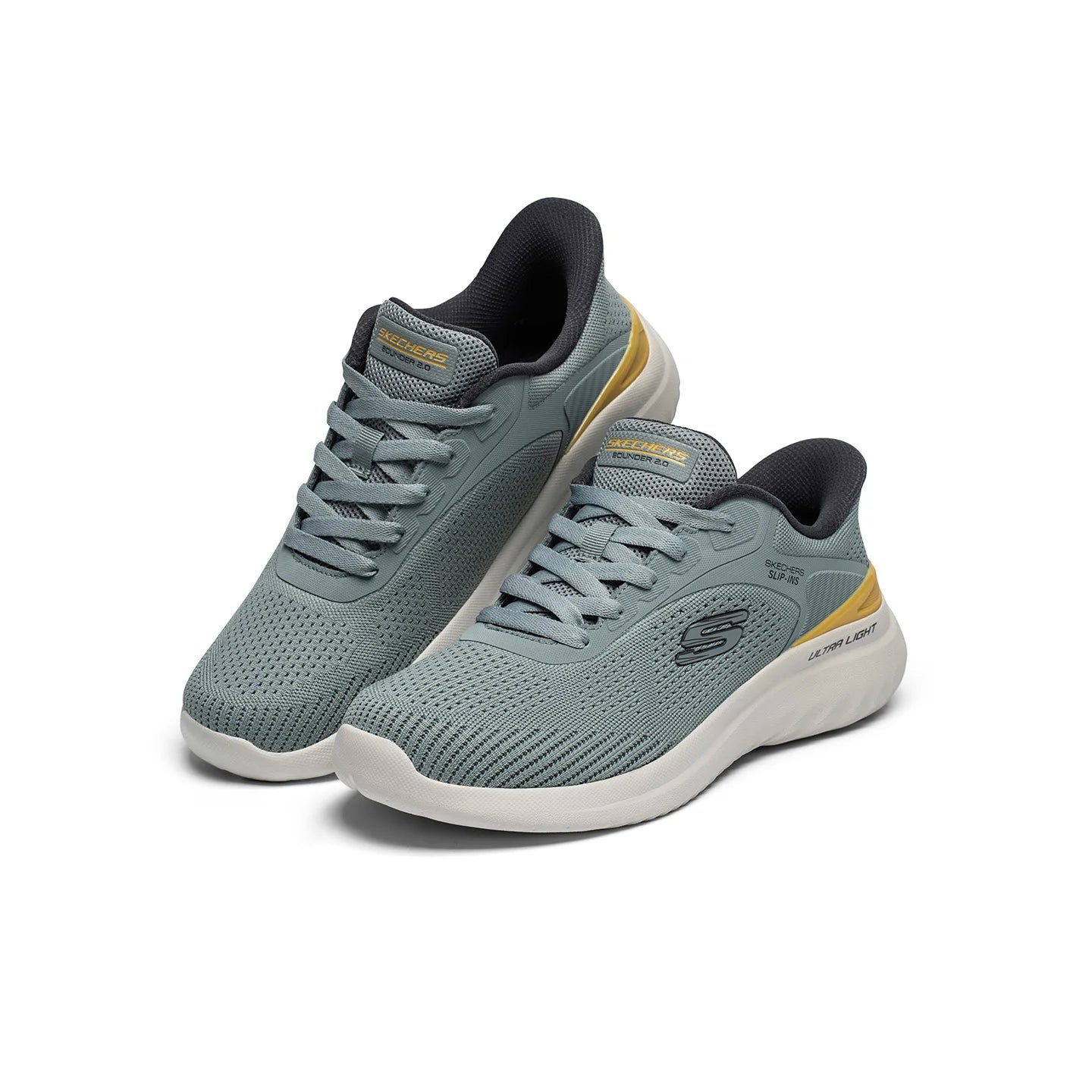 Skechers Running Shoes For Men 2026 New Summer Spring Breathable Mesh Shoes Soft-soled Shock Absorbing Lightweight Sports Shoes