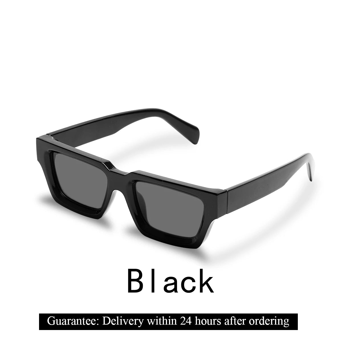 Ruiao 2026 neue schwarze klassische Retro Designer Marken Sonnenbrille mit konkaver unregelmäßiger dicker Fassung für Damen und Herren