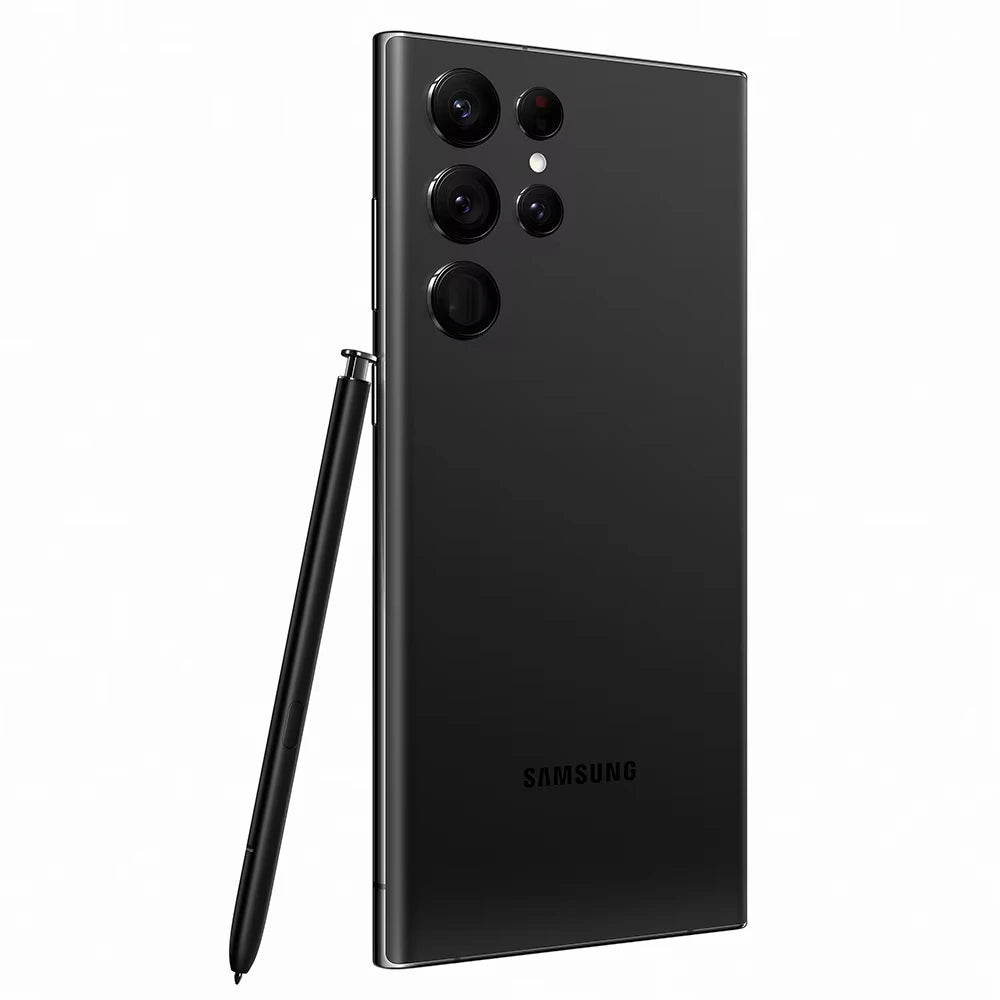 Samsung Galaxy S22 Ultra 5G S908U1 Caméra 8K Écran 6,8 pouces 128 Go Téléphone original déverrouillé S22U Version US Téléphone portable reconditionné