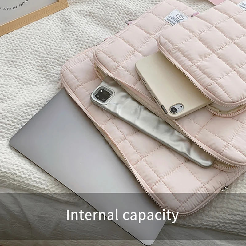 Stoßfeste Laptop-Schutztasche für MacBook Air M2 Lenovo Dell HP 11 13 15 Zoll niedliche Tablet-Schutztasche Notebooktasche Mädchengeschenk