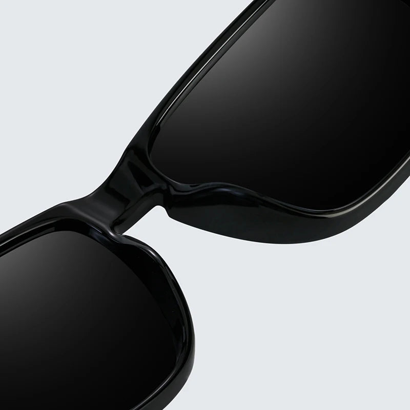 Lunettes de soleil homme, nouvelle collection, lunettes de soleil carrées polarisées, lunettes de protection solaire TR90 avec protection UV
