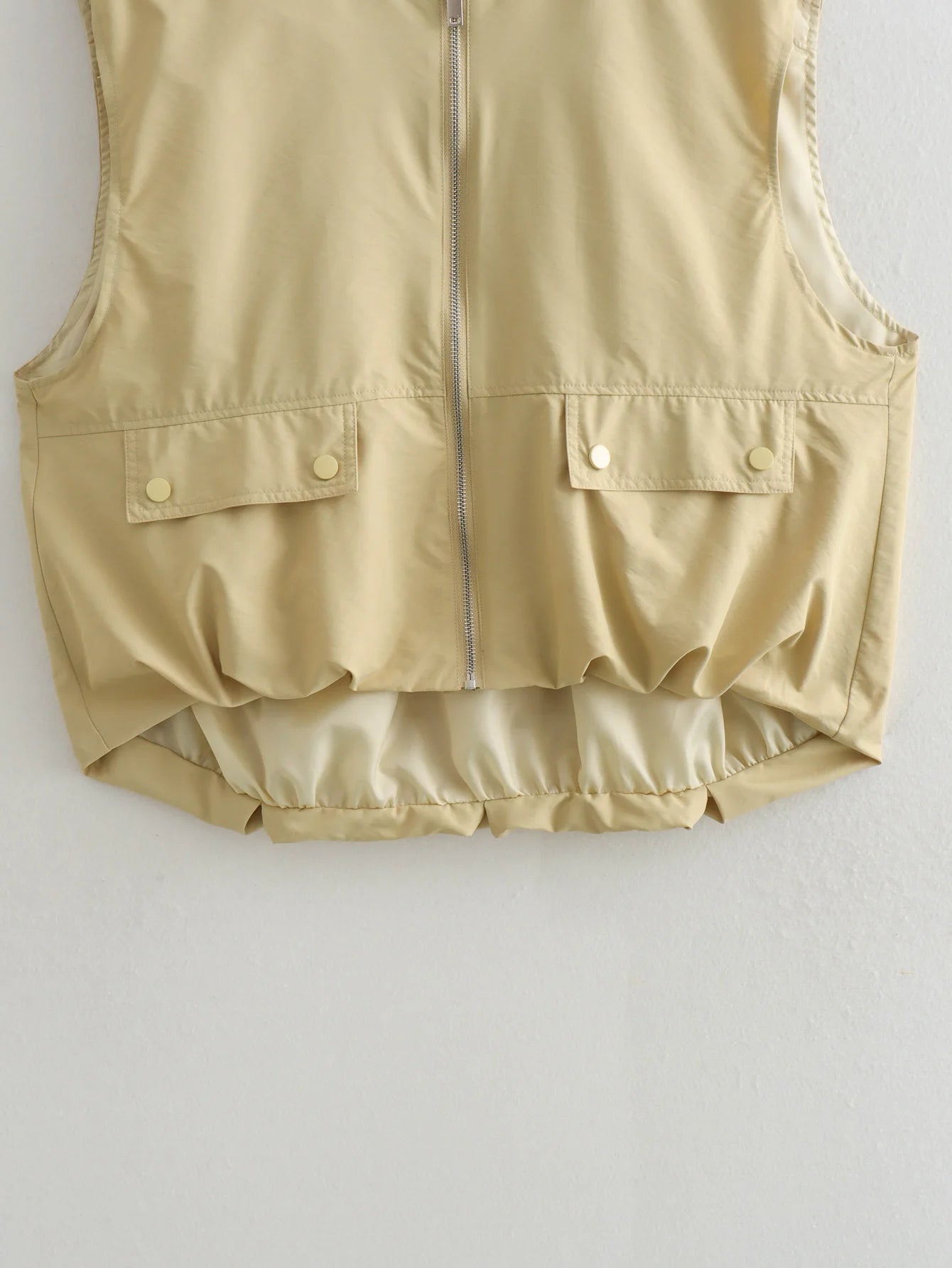 DUOPERI Damen Mode Lockere Ärmellose Weste O-Ausschnitt Weibliche Schicke Freizeit-Oberteile Tank-Top