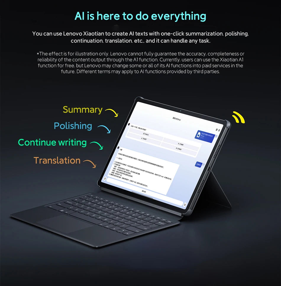 Original Lenovo Xiaoxin Pad Pro 2025 12,7'' 128GB 256GB MediaTek Dimensity 8300 144Hz 2.9K Display 10200mAh Android 14 Tablet PC
