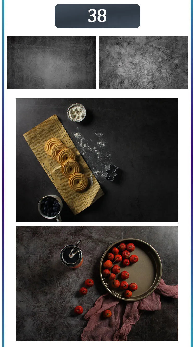 Marmor-Fotohintergründe 57*87CM, doppelseitig, Holzmaserung, Fotohintergrundtapete, Studio, wasserdichte Produkte, fotografische Requisiten