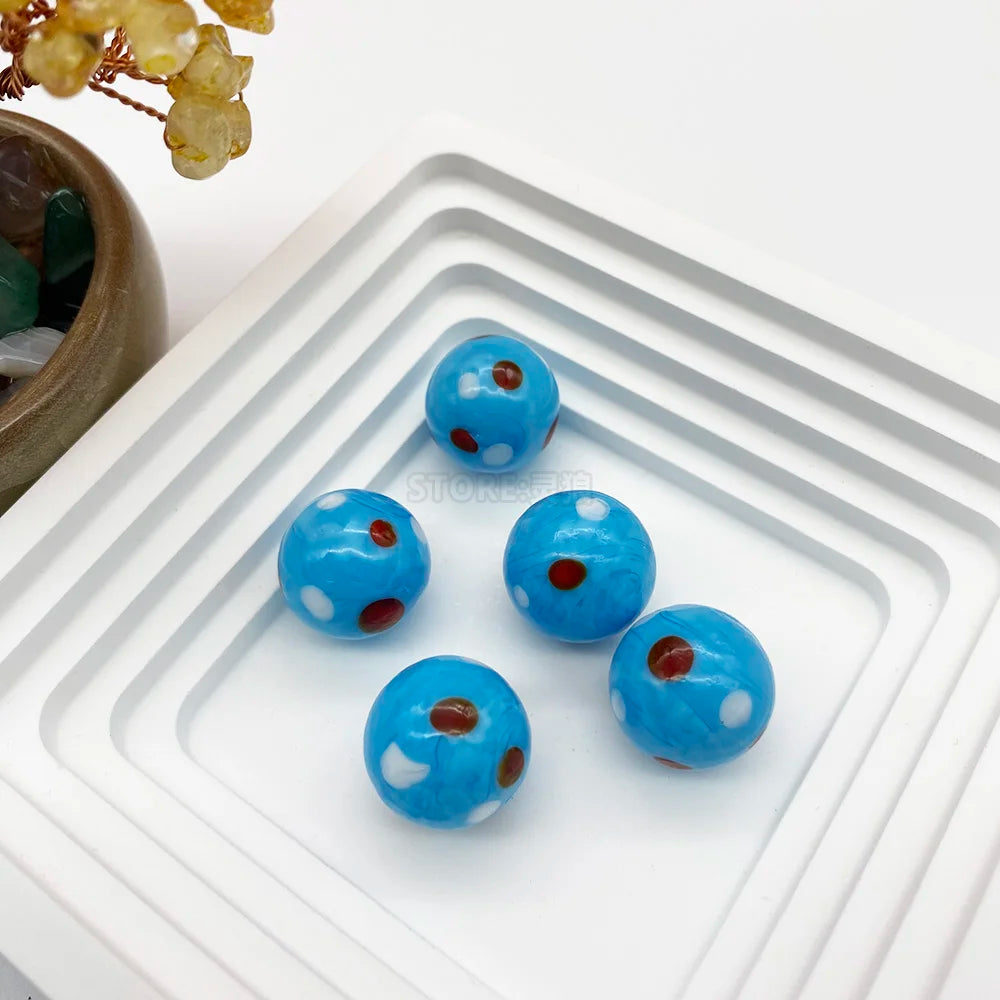 G1-16 Heimdekorationskollektion Kreative handgemachte Glasmurmeln Seltenheit Kinder-Puzzlespiele Spielzeug Süße Neujahrsgeschenke für Kinder