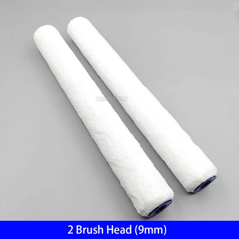 Rouleau à Peinture 18 pouces Brosse Peluche Courte-Moyenne-Longue Outil de Peinture pour Décoration Murale 6MM/9MM Support de Outil de Peinture