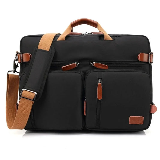 Handbag Business Briefcase Rucksack Convertible Backpack Laptop Bag 17 inch Notebook Bag Shoulder Messenger Laptop Case