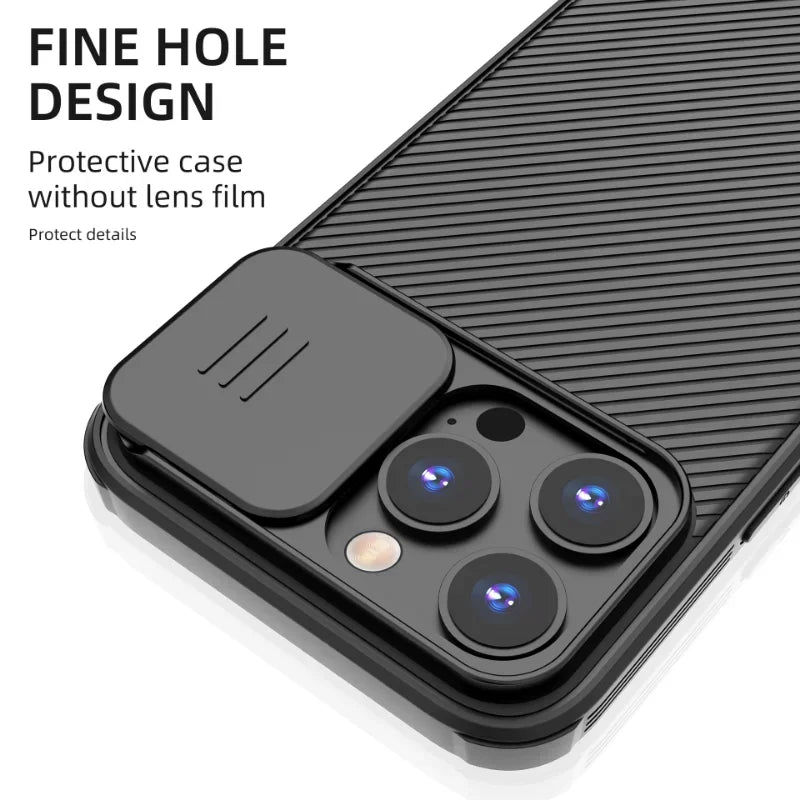 Magnetische Hülle für iPhone 17 16 16e 15 14 13 12 11 Pro Max mit Schiebekameraabdeckung