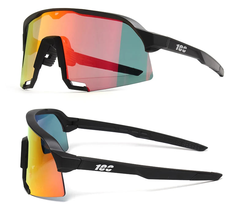 100 Cycling Glasses Outdoor Sports Sunglasses Men MTB Cycling Sunglasses Women Road Bike Goggles UV400 Bicycle Eyewear