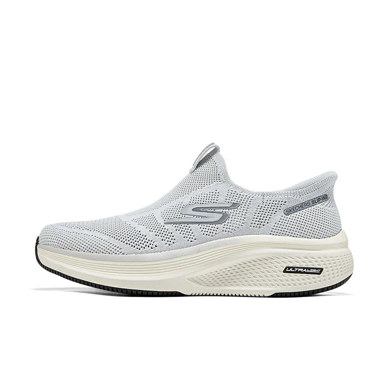 Chaussures pour hommes Skechers - Chaussures de marche et de course sans lacets pour hommes - Légères, respirantes, pour l'extérieur, décontractées, sportives - Skechers