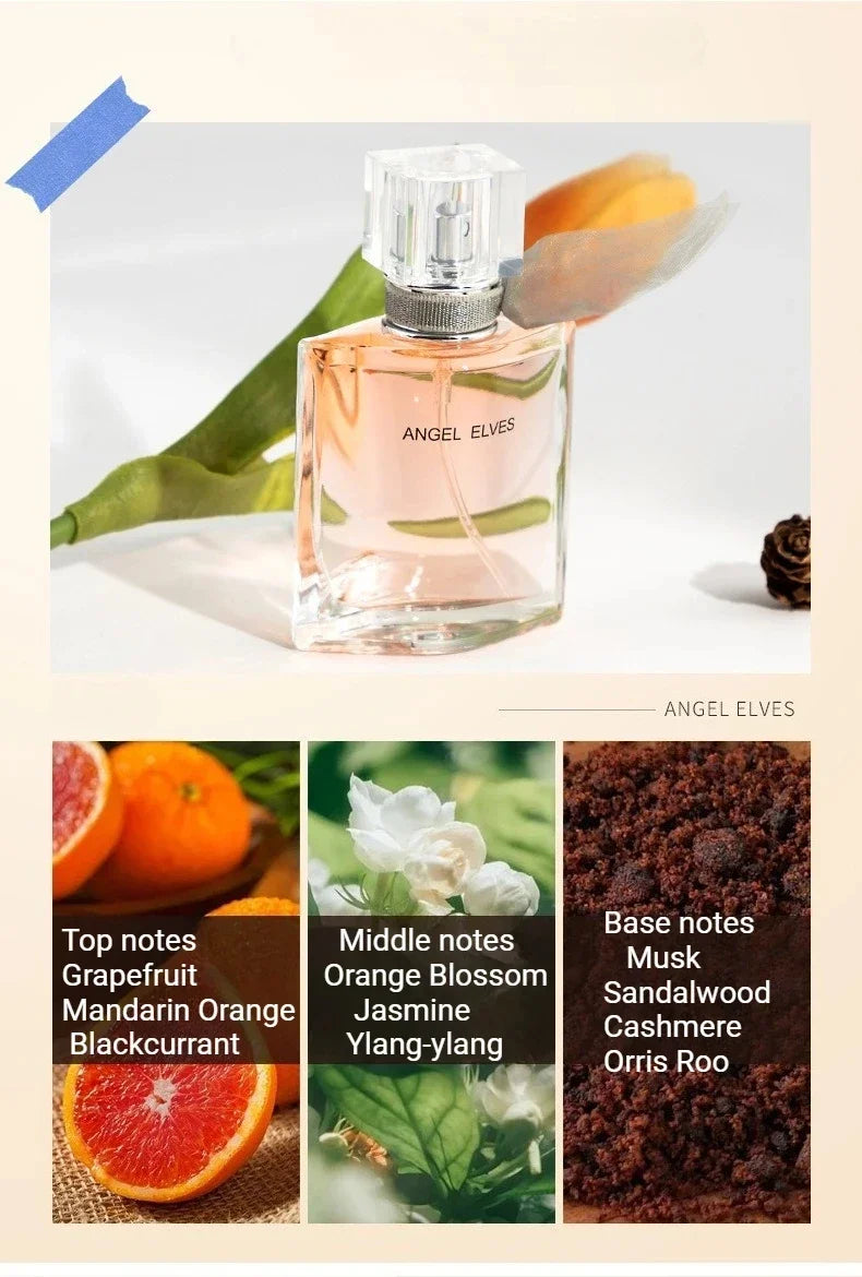 Original Damen Parfüm Geschenkbox Parfüm-Set 4 Stück * 30 ml Lang anhaltender frischer Duft Eau De Toilette Geschenk für Damen Herren Pheromon