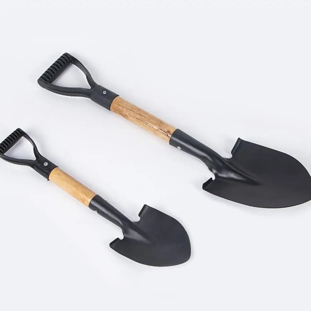 Pelle à bêcher 36/50.5cm, bêche en acier au manganèse, petite pelle pour enfants, pelle de jardin étanche et antirouille pour plage, camping, extérieur