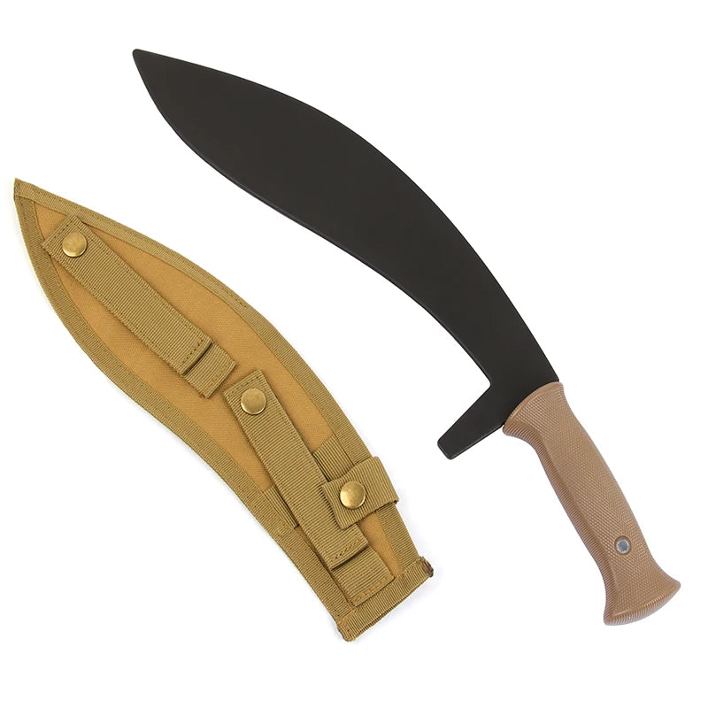 Decoration Training Film Television Props Paintball Hunting TRP Soft Plastic Rubber Knife Axe Dummy Model（plastic material）