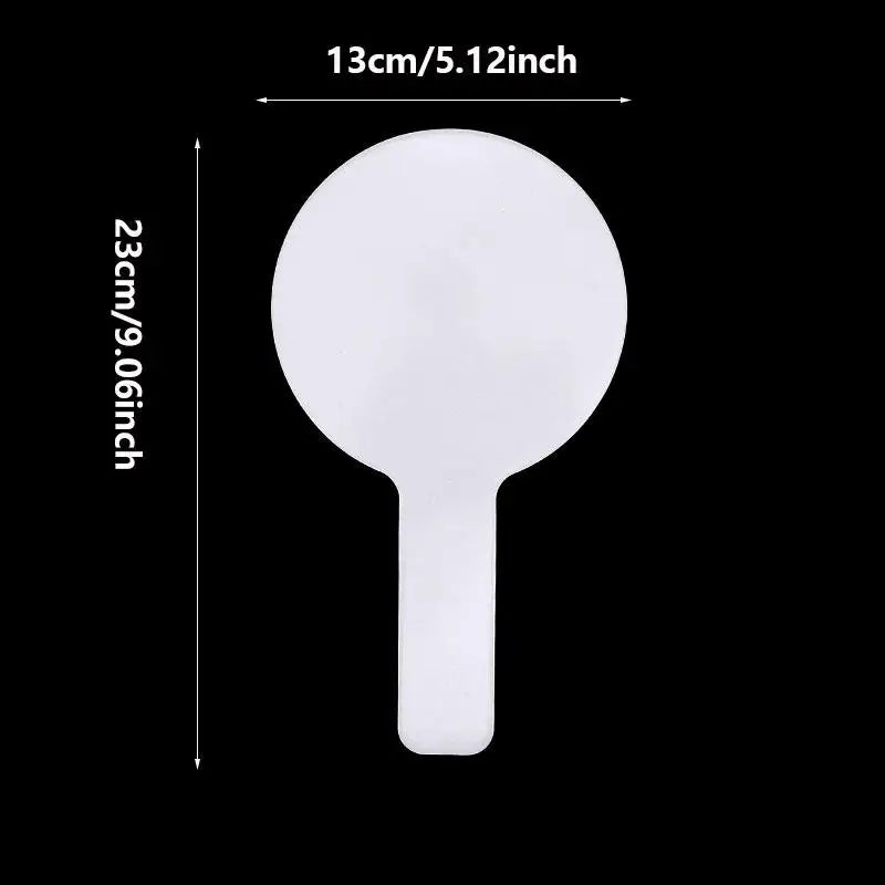 10/30PCS Answer Board Handheld Student Kids Whiteboards White Double Sided Small Game Props Melamine Reusable Whiteboard Child