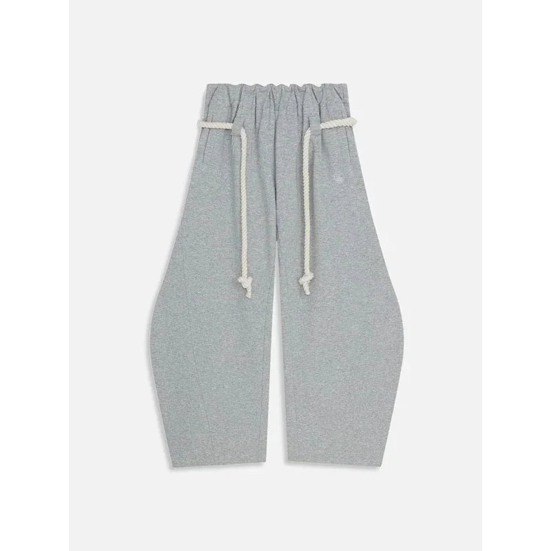 2025 Neue weite Knife Pants, fließend, Street Dance, American Hip Hop, Herbst/Winter Design, Damen locker geschnittene Freizeit-Sporthose