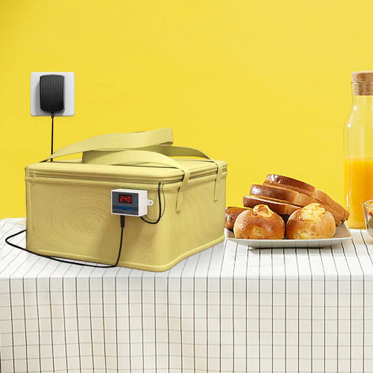 Home Bread Warming Box Temperature Controlled Fermenting Bag With Auto Shut Off Dough Proofer Fermentation Equipment For Baking