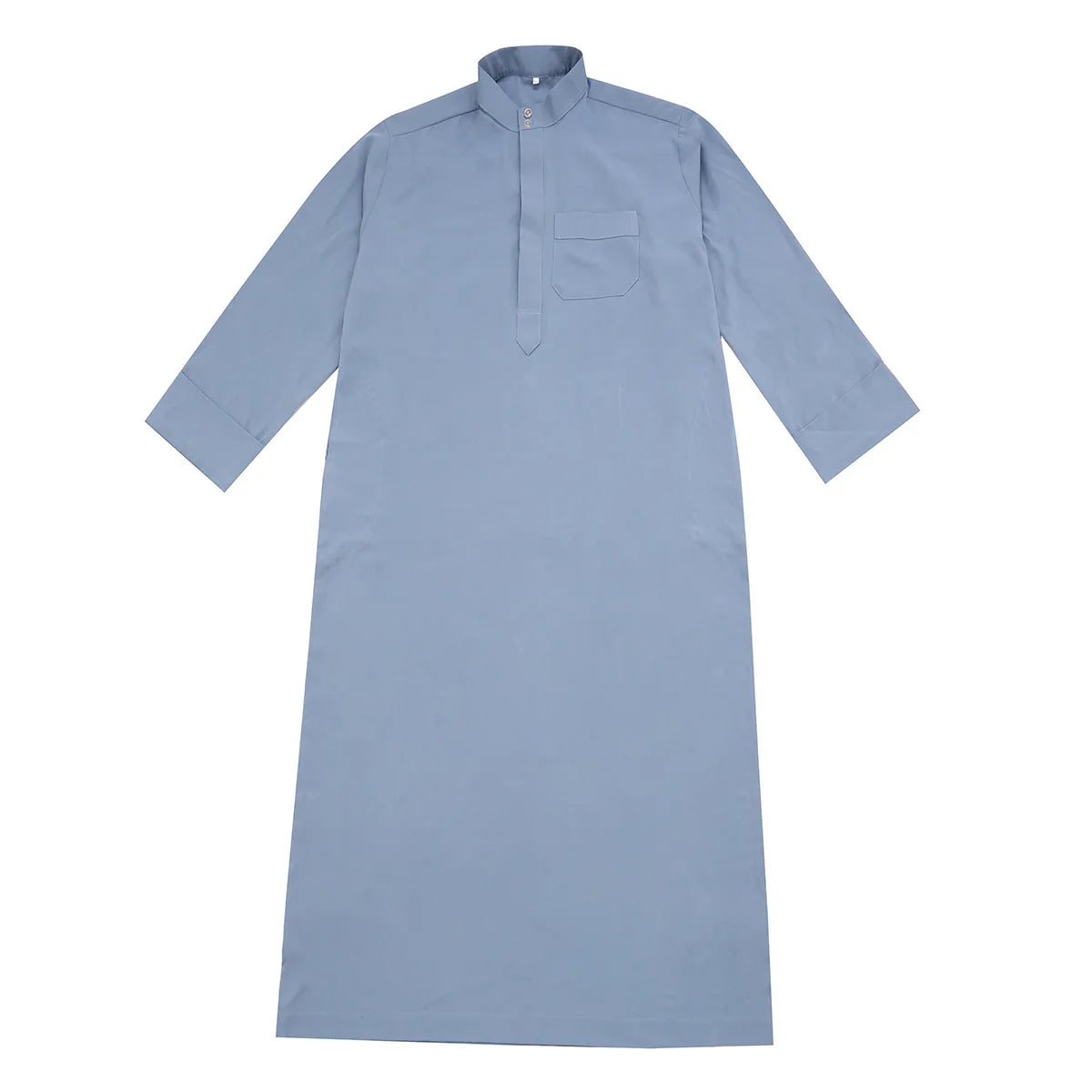 Muslimische Männer Jubba Thobe Langes Gewand Saudi-Islamisch Muslimische Kleidung Abaya Kaftan Islam Dubai Arabisches Kleid Eid Djellaba Dishdasha
