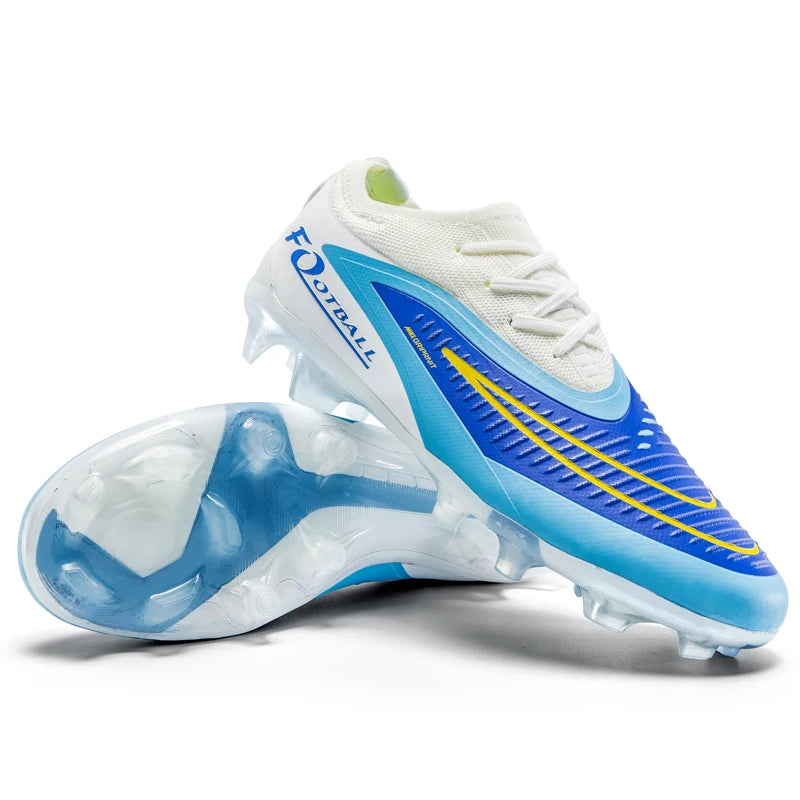 H08-1 Professionelle Herren-Fußballschuhe Training Rutschfeste Stollenschuhe TF/FG Fußballschuhe Chuteira Campo für Männer 35-45