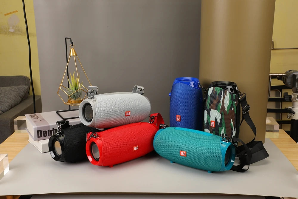 Subwoofer Bluetooth Lautsprecher Tragbare Soundbox Musik Drahtloser Tieftöner Bass Computer PC TV Radio FM 10W Leistungsstark Groß
