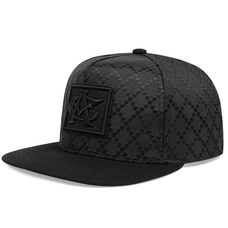 Unisex NF-Buchstaben-Stickerei-Hip-Hop-Mützen Frühling und Herbst Outdoor Verstellbare Freizeit-Baseballkappen Sonnencremehut
