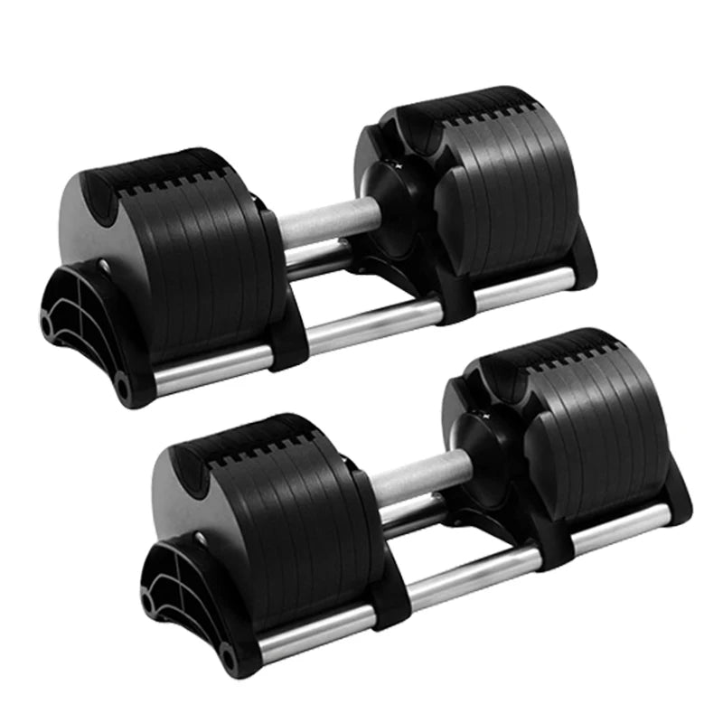 Ensemble d'haltères ronds ajustables, deuxième génération, augmentation de 2 kg, 24 kg, 36 kg, Fitness, Nouvelle mise à niveau