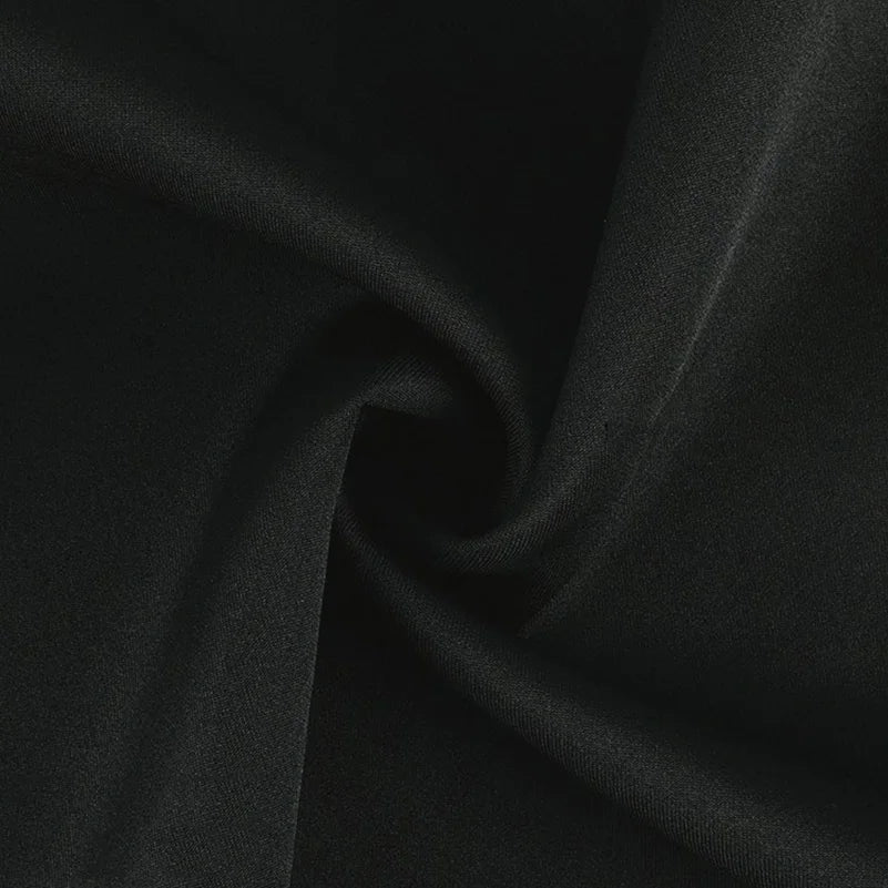 Tissu tricoté élastique Scuba résistant à l'usure, anti-boulochage pour la couture de pulls, jupes, uniformes scolaires, vêtements de sport au mètre