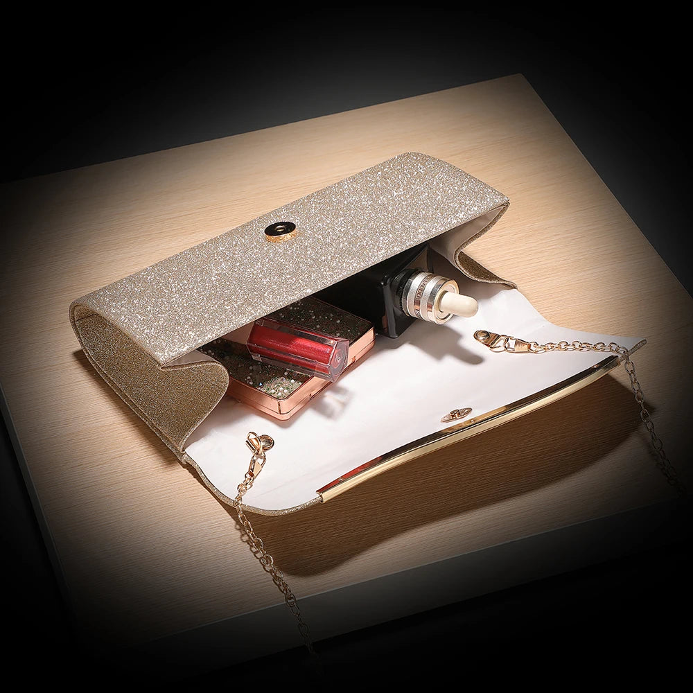 Sacs à Bandoulière de Soirée pour Femmes Prix de Gros Sacs à Main de Luxe pour Femmes Sacs à Main Enveloppe Argent Sacs de Soirée Pochettes Cadeaux d'Anniversaire