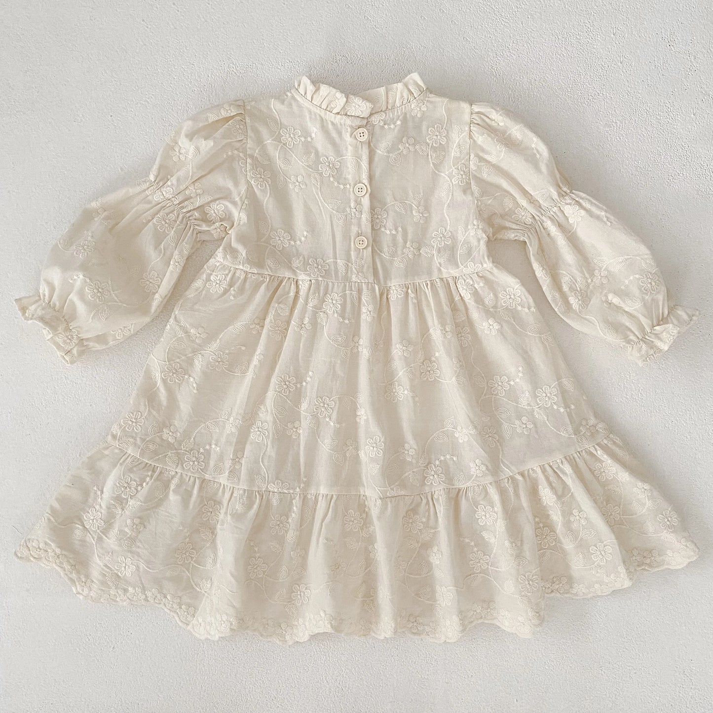 Nouvelle robe de sœur automne 0-6 ans, robe de soirée pour fille, barboteuse brodée pour bébé fille, robe de princesse en coton pour enfants, fête d'anniversaire de sœur