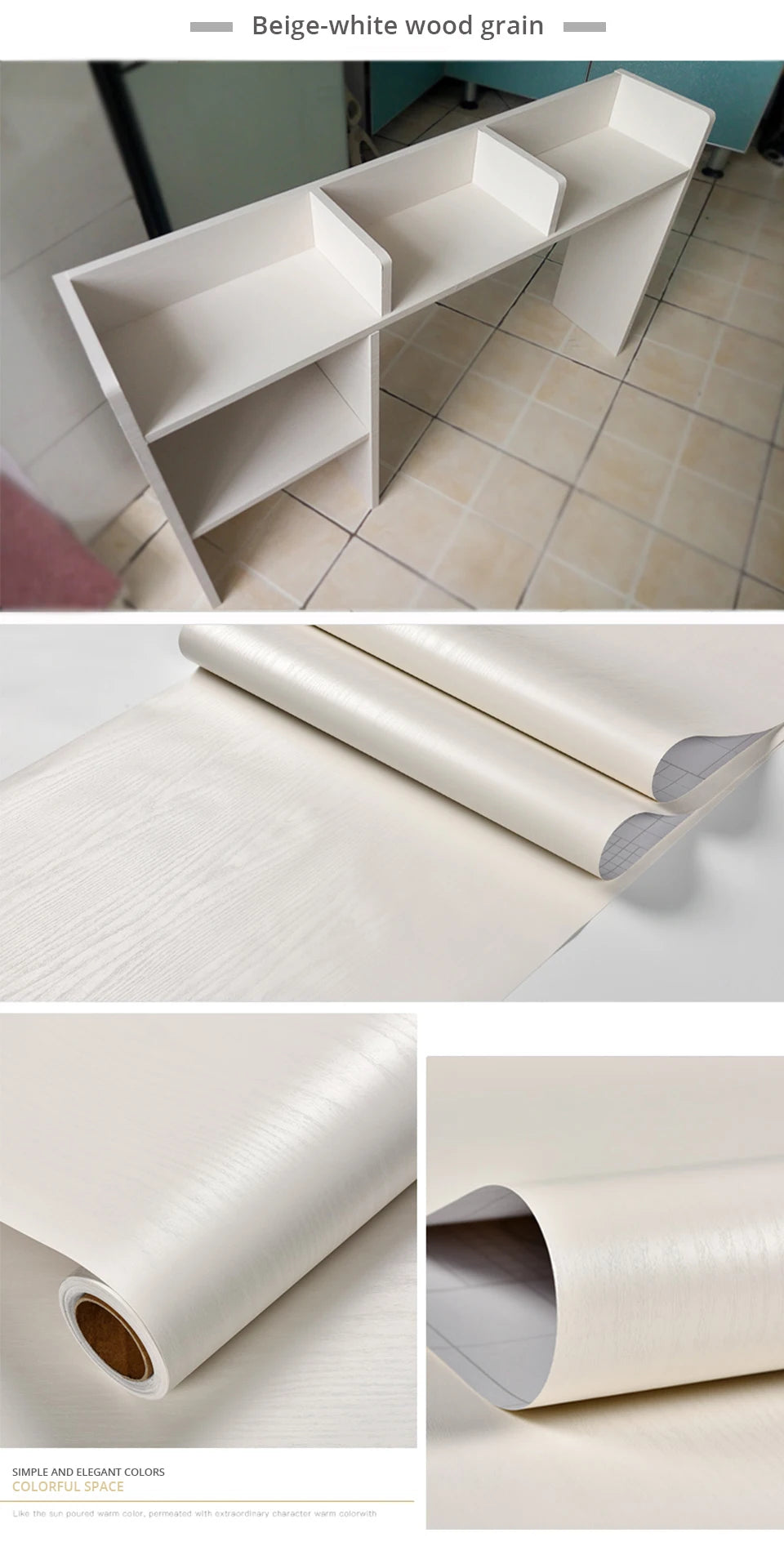Autocollants de marbre en PVC, papier peint auto-adhésif, imperméable, résistant à la chaleur, pour comptoirs de cuisine, tables, meubles et armoires.