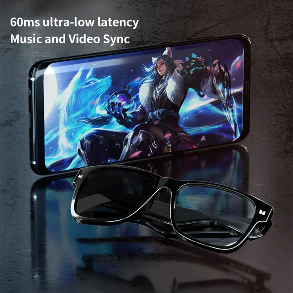 Monster Glasses Headset Wireless Bluetooth 5.0 Sunglasses Outdoor Sport earphone Calling Music Eyeglasses