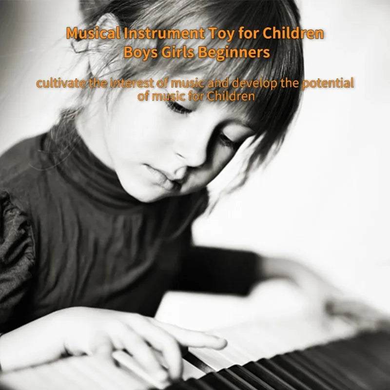 49 Keys USB Electric Piano & Microphone Digital Music Electronic Keyboard 16 Tones 8 Rhythms 6 Demo Songs Music Gifts for Kids