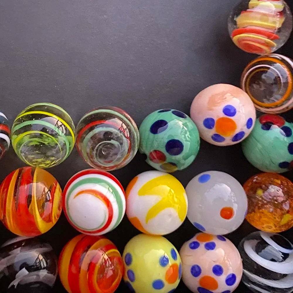 G1-15 16MM Glasmurmeln Heimdekoration Glaskugel Buntglas Fotozubehör Vase Aquarium Weihnachtskugeln Raumdekoration