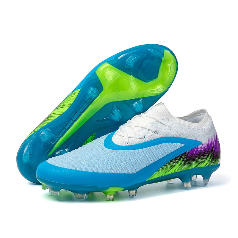 Chaussures de football FG pour hommes, crampons de football de haute qualité pour l'entraînement, chaussures de football Chuteira Campo 35-45