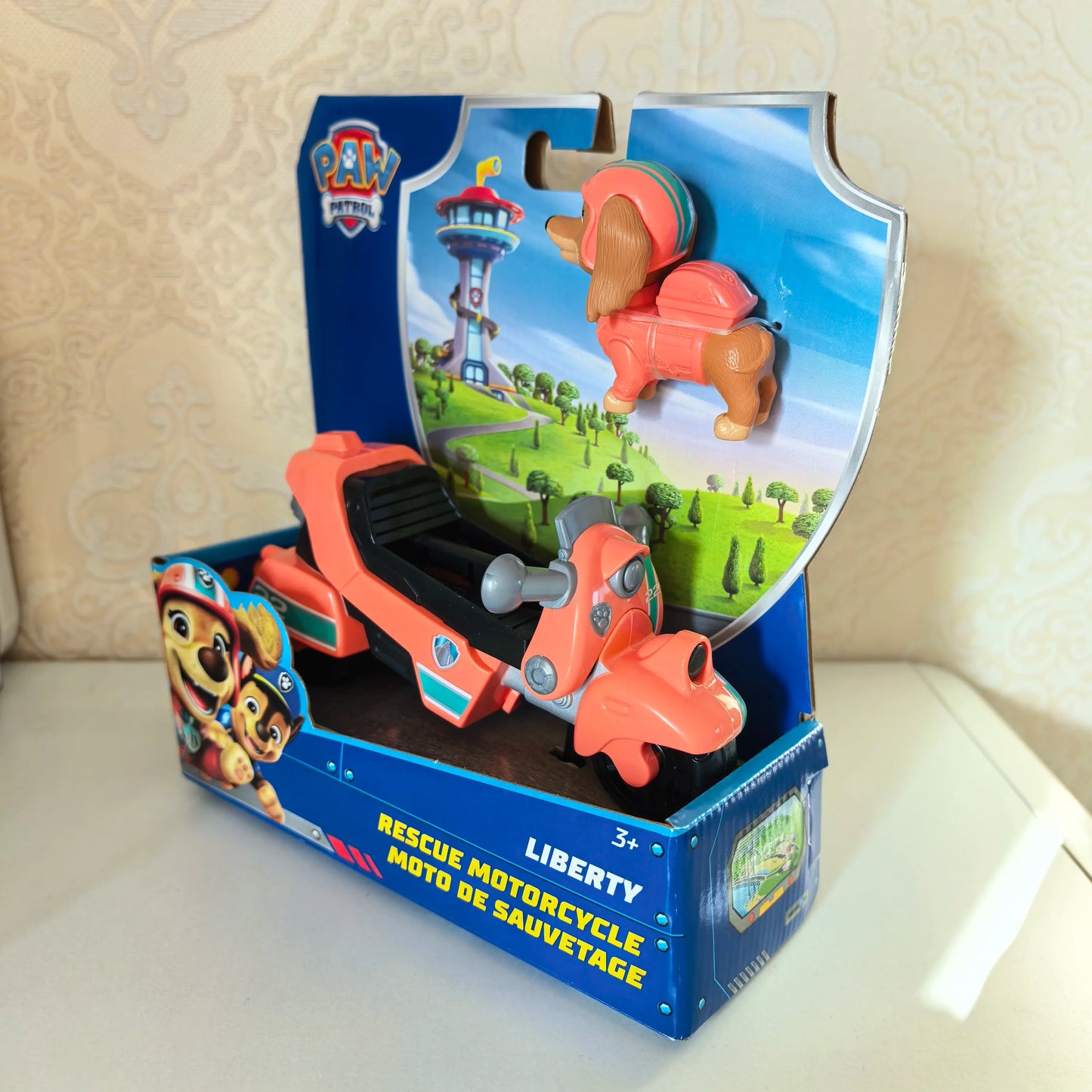 Nouveau véhicule original PAW PATROL voiture Ryder Tracker Everest Chase Rex Skye Rocky Marshall Zuma Figurine jouet cadeau d'anniversaire pour enfant